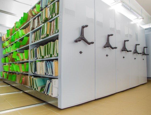 мобильные стеллажи высокие